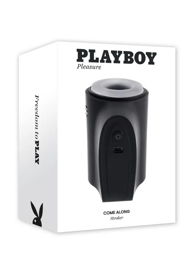 Playboy Come Along Dual End Rechargeable Masturbator Playboy Male Sex Toys