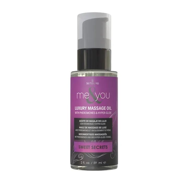 Couples Sensuva Me You Pheromone Infused Luxury Massage Oil 2oz