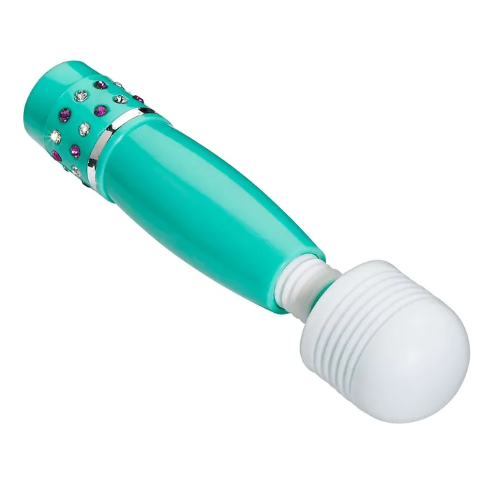 Cloud 9 Novelties Female Sex Toys Premium Silicone Mini Wand Massager Teal TravelFriendly Pleasure Companion