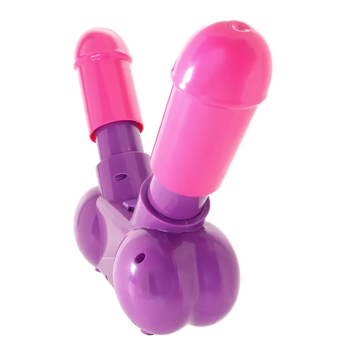 Cum Face Duel Pump Action Penis Game Shots Toys Male Sex Toys
