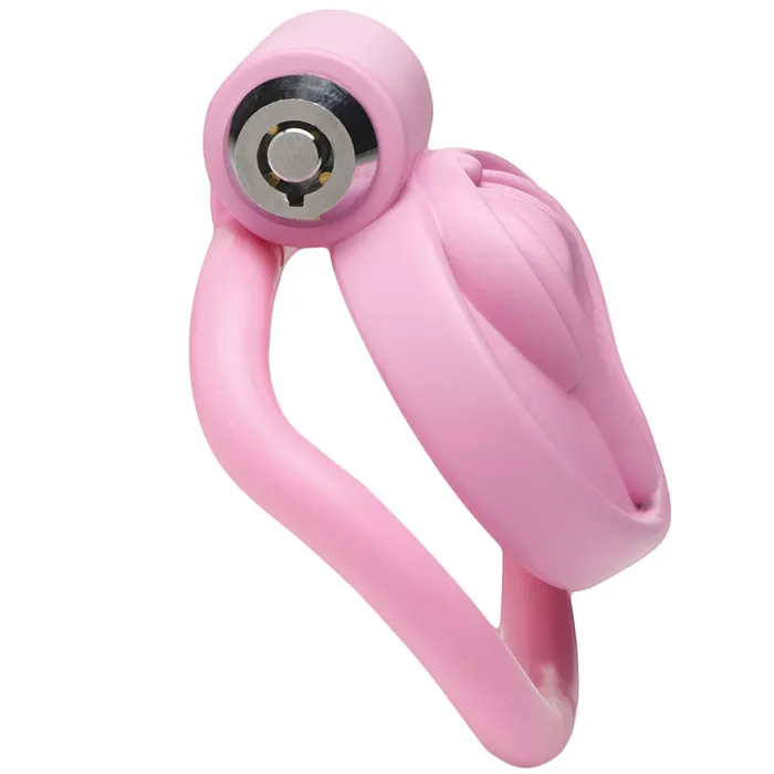 Male Sex Toys XR Brands Master Series Pussification Vulva Chastity Cage