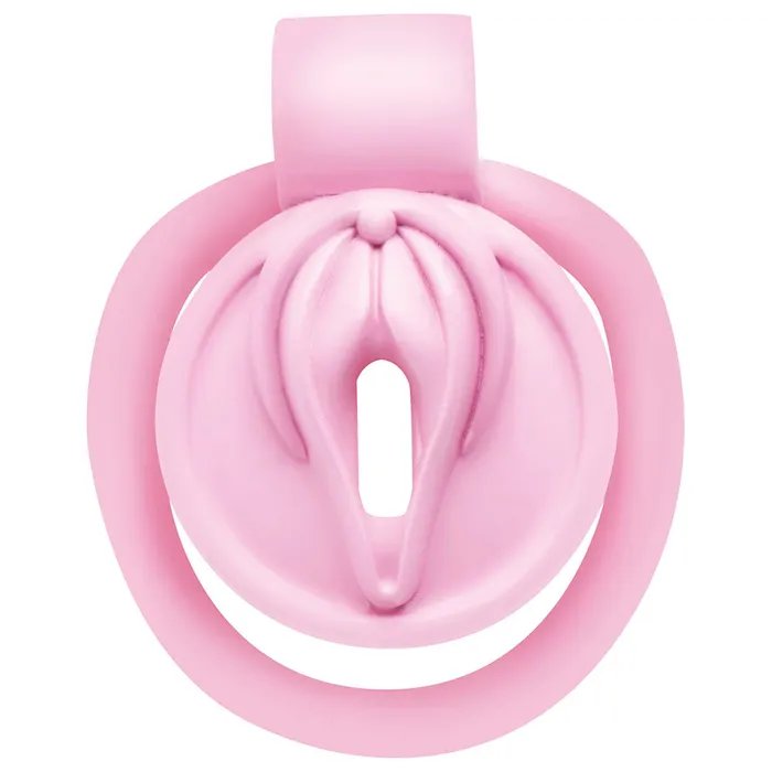 Male Sex Toys XR Brands Master Series Pussification Vulva Chastity Cage