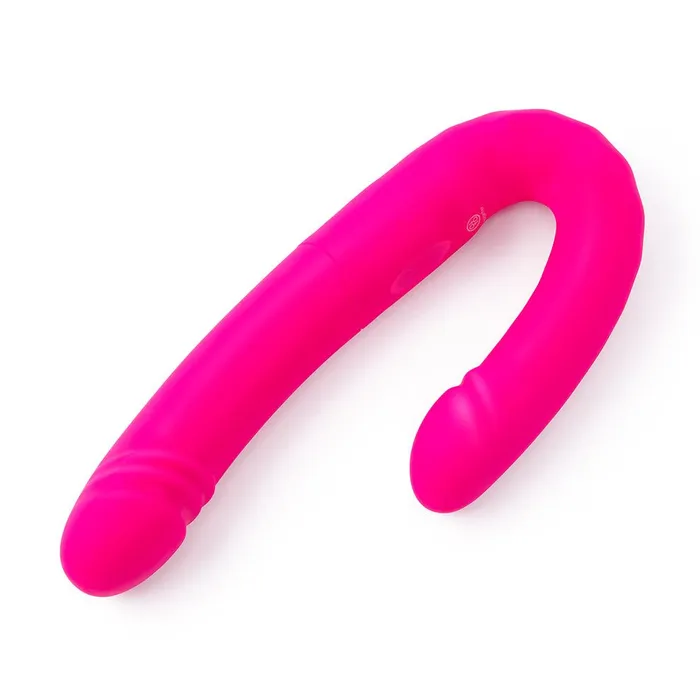 Female Sex Toys Together Vibes Duo Together Double Ended Vibrating and Thrusting Dildo