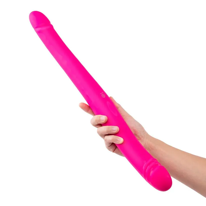 Female Sex Toys Together Vibes Duo Together Double Ended Vibrating and Thrusting Dildo