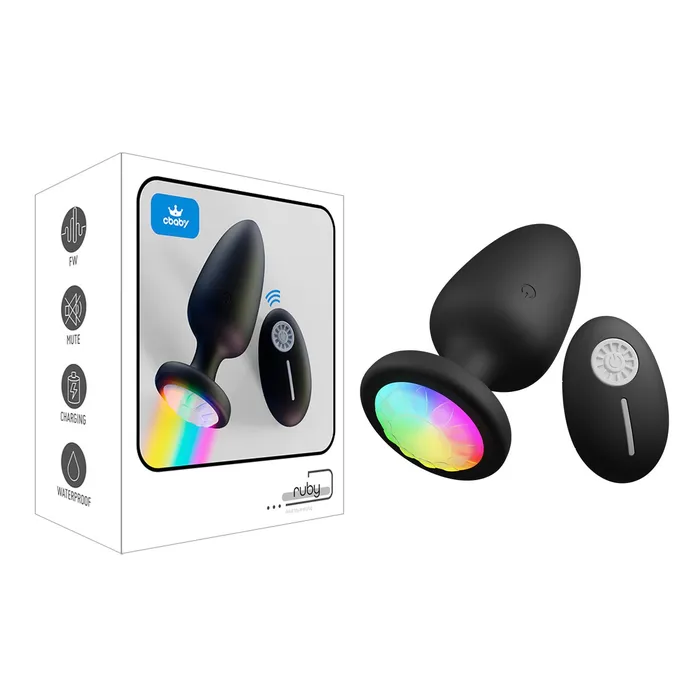 honeysx Ruby 10 Vibrating LightUp Led Butt Plugs Male Sex Toys