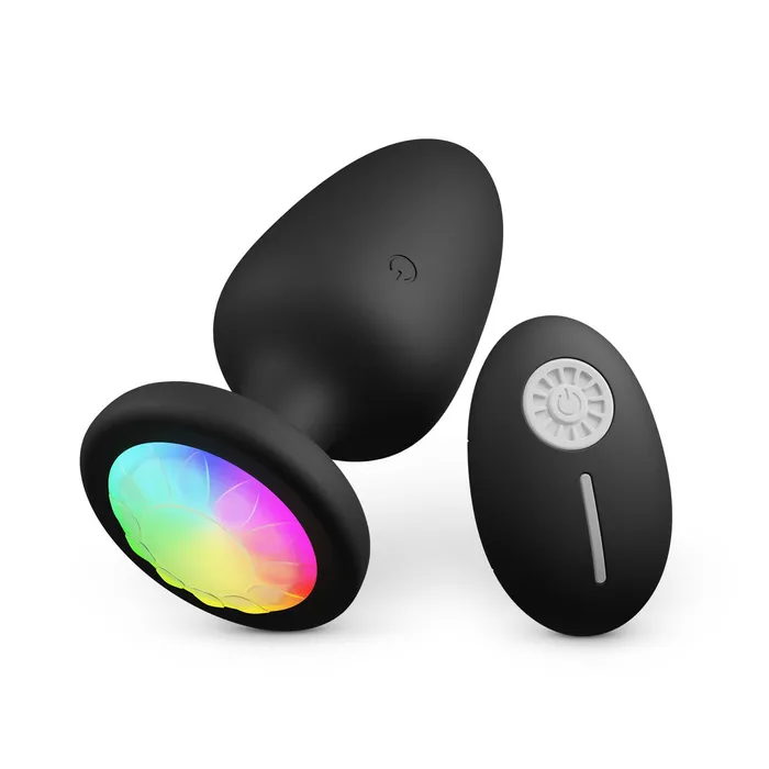 honeysx Ruby 10 Vibrating LightUp Led Butt Plugs Male Sex Toys