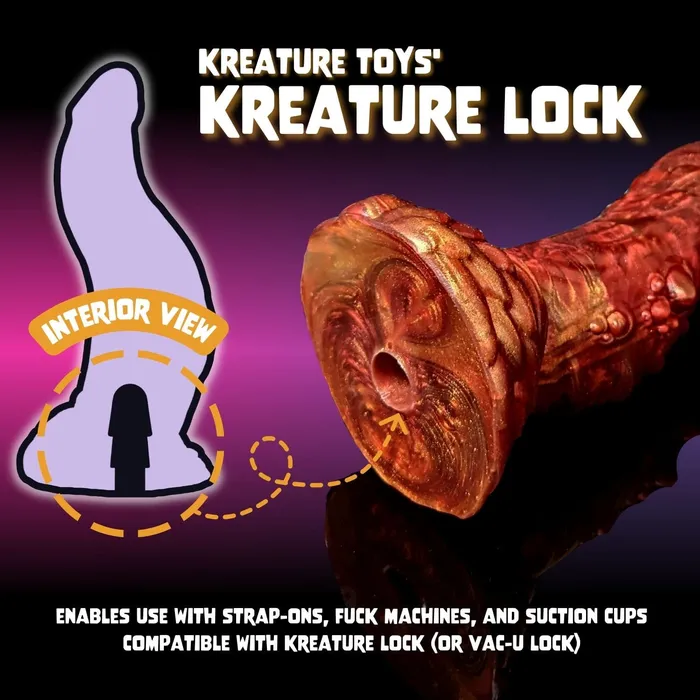 Kreature Adult Toys Dildos Kezax the Dark Wizard Blend Color