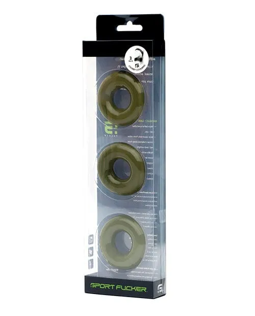 Sport Fucker Anal Sport Fucker Chubby Cockring Pack Of 3 Sport Fucker Anal Sport Fucker Chubby Cockring Pack Of 3