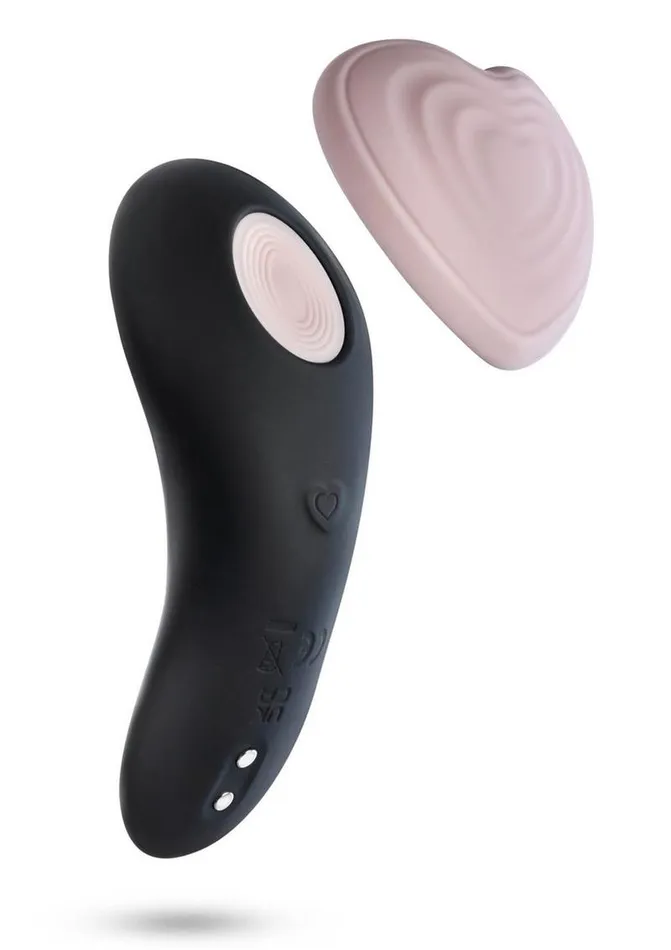 Female Sex Toys Temptasia Temptasia Heartbeat Rechargeable Silicone Panty Vibe with Remote
