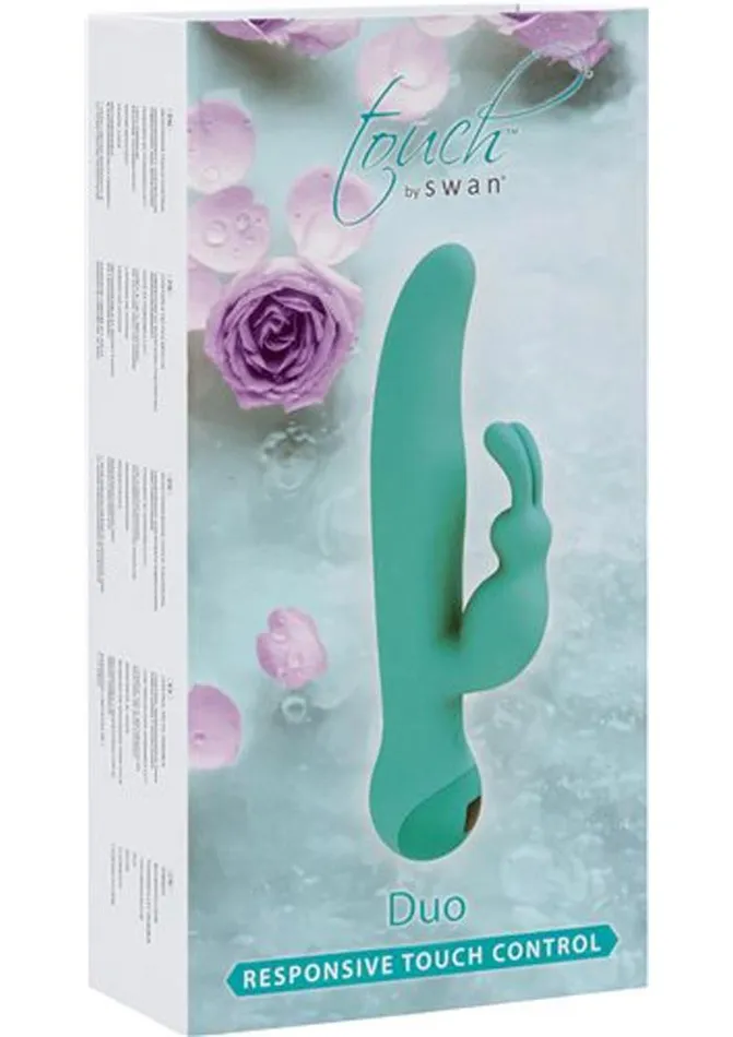 Female Sex Toys Touch By Swan Duo Silicone Rechargeable Vibrator Swan