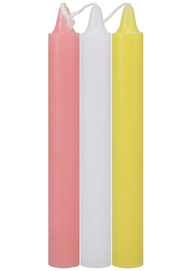 Doc Johnson Enhancers Japanese Drip Candles 3 Pack Doc Johnson Enhancers Japanese Drip Candles 3 Pack