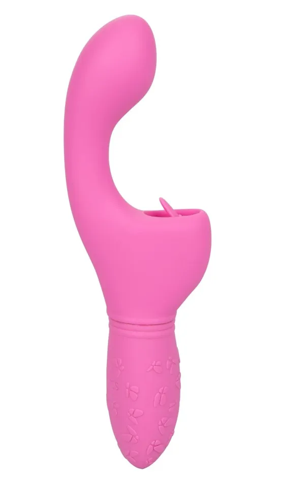 Rechargeable Butterfly Kiss Flicker Pink CalExotics Vibrators Rechargeable Butterfly Kiss Flicker Pink CalExotics Vibrators
