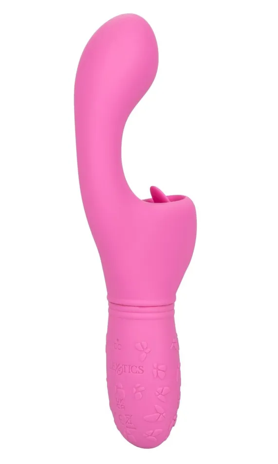 Rechargeable Butterfly Kiss Flicker Pink CalExotics Vibrators Rechargeable Butterfly Kiss Flicker Pink CalExotics Vibrators