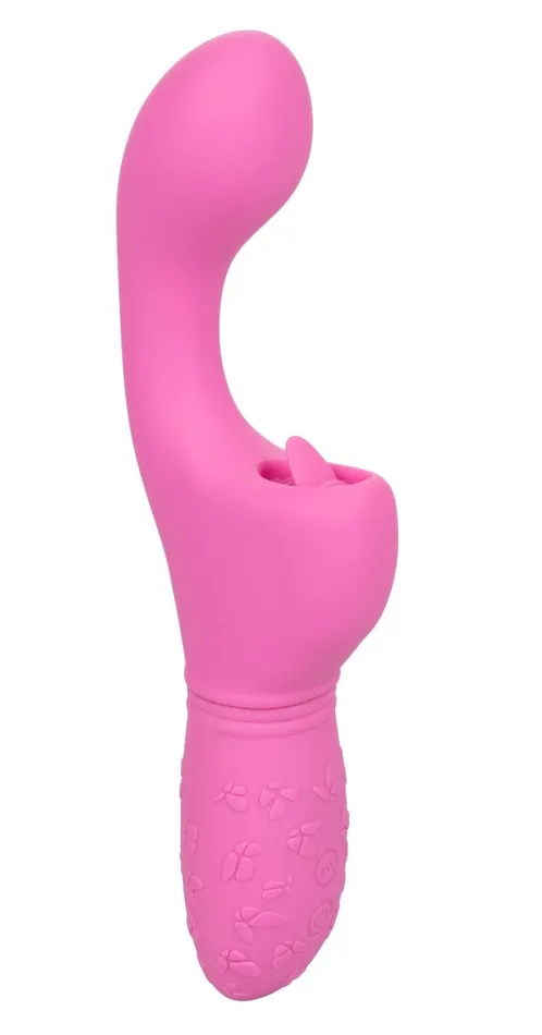 Rechargeable Butterfly Kiss Flicker Pink CalExotics Vibrators Rechargeable Butterfly Kiss Flicker Pink CalExotics Vibrators