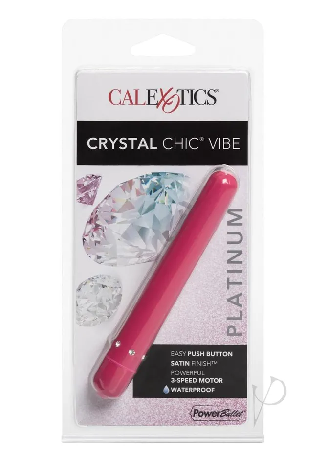 Hard Vibes Vibrators Crystal Chic Vibe Pinkdisc
