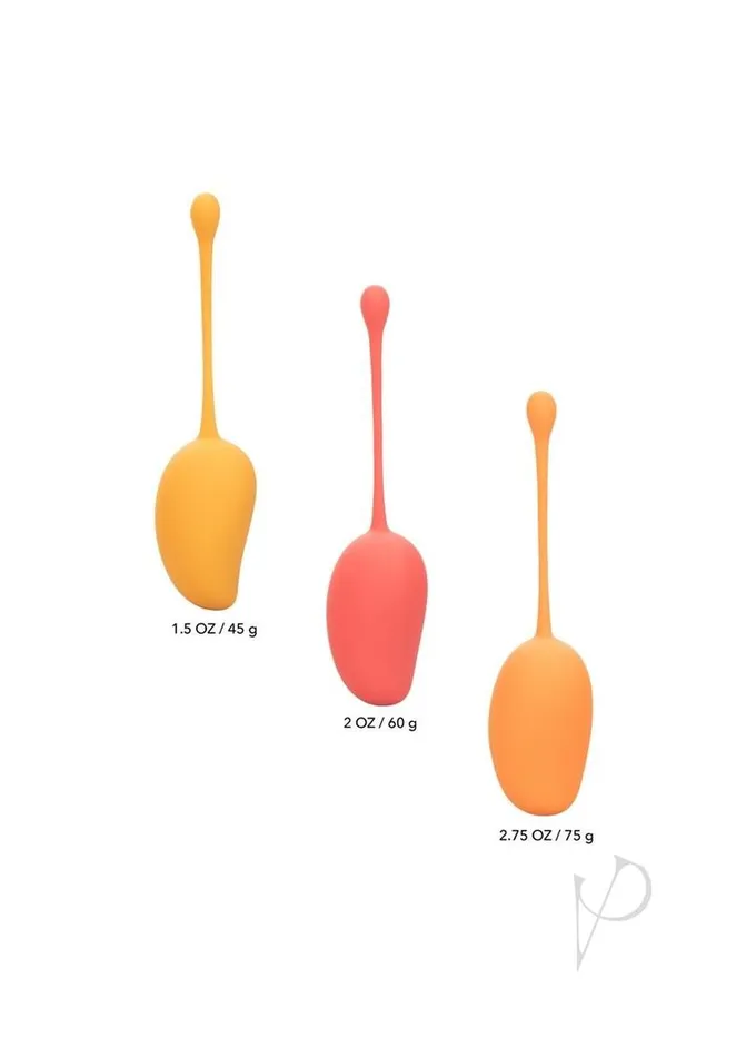 Kegel Female Sex Toys Kegel Training Set Mango Kegel Female Sex Toys Kegel Training Set Mango